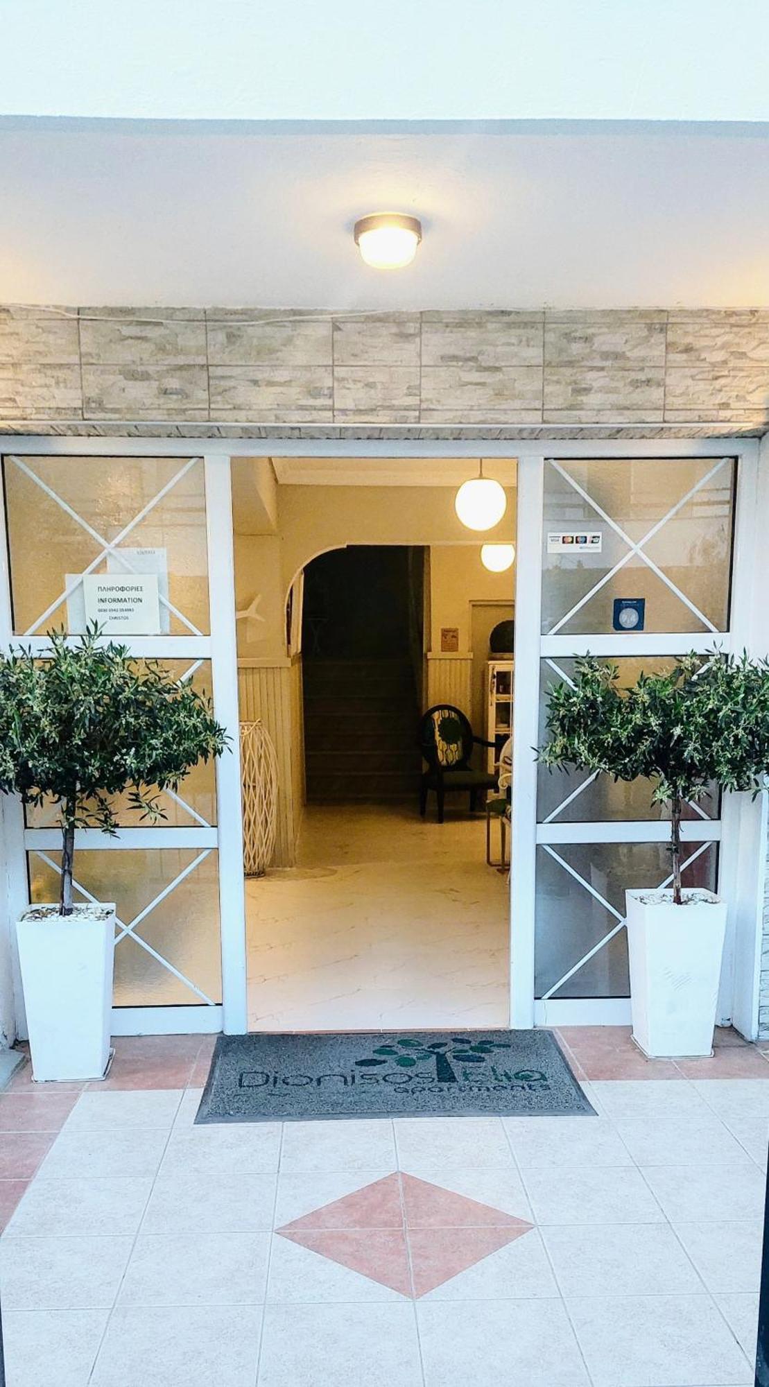Dionisos Elia Aparthotel Paralia Dionysiou Exteriör bild