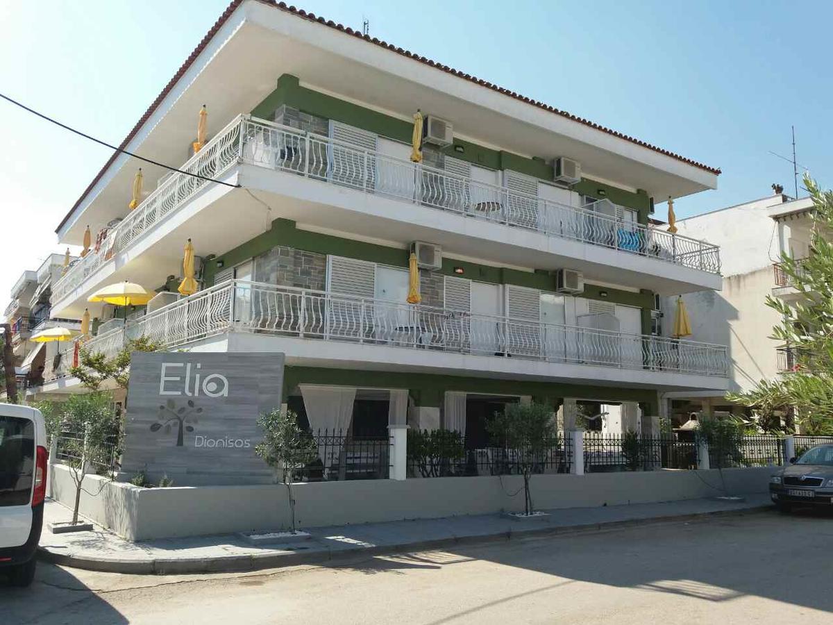 Dionisos Elia Aparthotel Paralia Dionysiou Exteriör bild